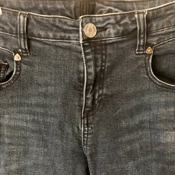 Kut from the Kloth Skinny Stretch Jeans - Dark Wash - 12 - Picture 4 of 14